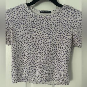 brandy melville cropped ashlyn top